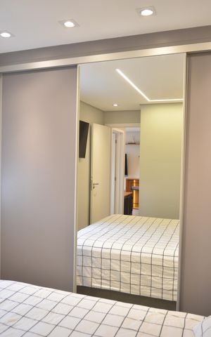 Apartamento à venda com 54m², 2 quartos e 1 vagaQuarto 2
