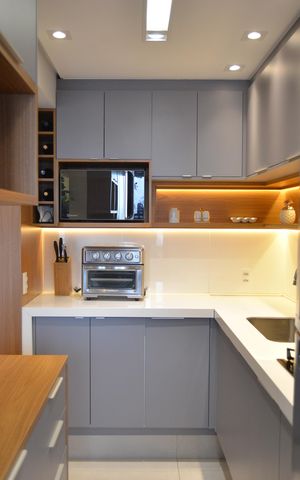 Apartamento à venda com 54m², 2 quartos e 1 vagaCozinha