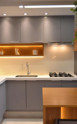 Apartamento à venda com 54m², 2 quartos e 1 vagaCozinha