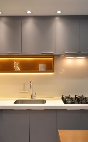 Apartamento à venda com 54m², 2 quartos e 1 vagaCozinha