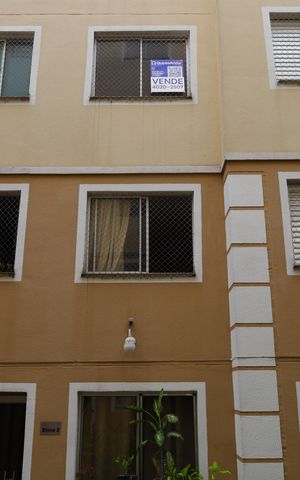 Apartamento para alugar com 45m², 2 quartos e 1 vagaPlaca instalada na janela do imóvel - Código VGEF-697