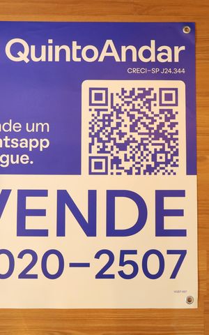 Apartamento para alugar com 45m², 2 quartos e 1 vagaPlaca instalada na janela do imóvel - Código VGEF-697