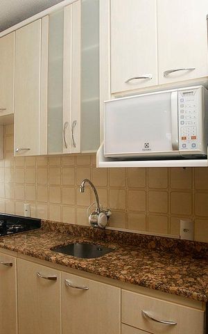 Apartamento à venda com 41m², 1 quarto e 1 vagaCozinha + Área de Serviço