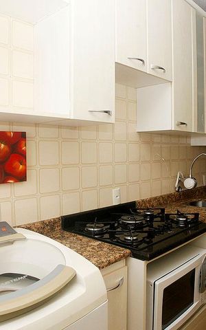 Apartamento à venda com 41m², 1 quarto e 1 vagaCozinha + Área de Serviço