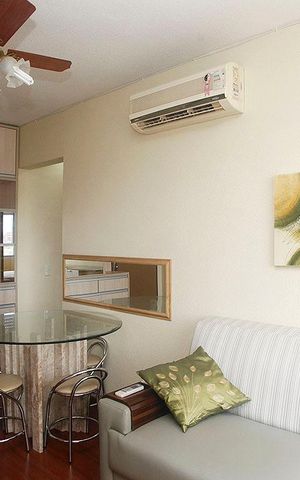 Apartamento à venda com 41m², 1 quarto e 1 vagaSala