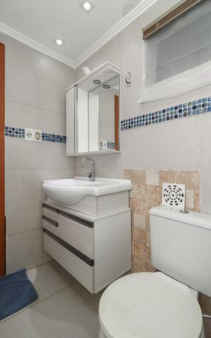 Casa à venda com 116m², 2 quartos e 2 vagasBanheiro da Suíte 2