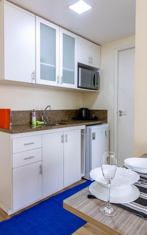 Apartamento para alugar com 32m², 1 quarto e 1 vaga Apartamento para alugar com 32m², 1 quarto e 1 vagaCozinha