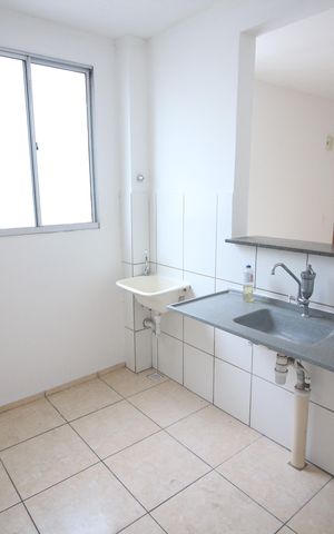 Apartamento para alugar com 48m², 2 quartos e 1 vagaCozinha e Área de Serviço