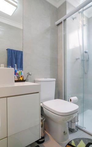 Apartamento à venda com 172m², 3 quartos e 4 vagasBanheiro da suíte 3
