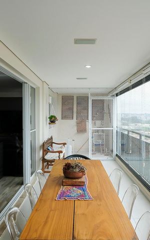Apartamento à venda com 172m², 3 quartos e 4 vagasVaranda gourmet
