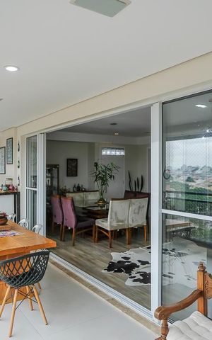 Apartamento à venda com 172m², 3 quartos e 4 vagasVaranda gourmet