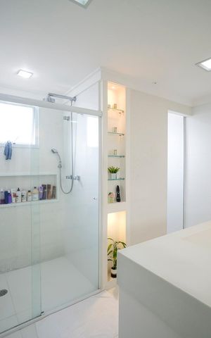 Apartamento à venda com 172m², 3 quartos e 4 vagasBanheiro da suíte 1