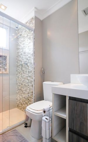 Apartamento à venda com 172m², 3 quartos e 4 vagasBanheiro da suíte 2