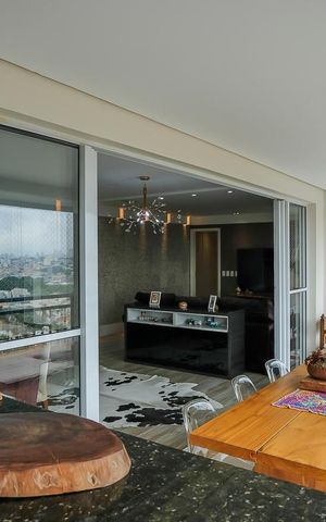 Apartamento à venda com 172m², 3 quartos e 4 vagasVaranda gourmet