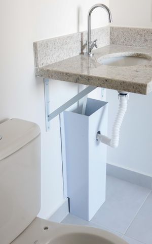 Apartamento à venda com 50m², 2 quartos e sem vaga Apartamento à venda com 50m², 2 quartos e sem vagaBanheiro da Suíte 2