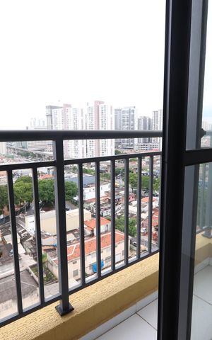 Apartamento para alugar com 36m², 2 quartos e 1 vagaSacada