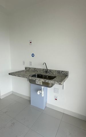 Apartamento à venda com 55m², 1 quarto e sem vaga Apartamento à venda com 55m², 1 quarto e sem vagaCozinha