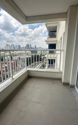 Apartamento à venda com 55m², 1 quarto e sem vaga Apartamento à venda com 55m², 1 quarto e sem vagaVaranda da Sala