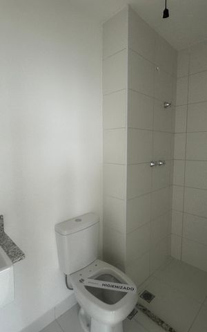 Apartamento à venda com 55m², 1 quarto e sem vaga Apartamento à venda com 55m², 1 quarto e sem vagaBanheiro