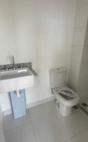 Apartamento à venda com 55m², 1 quarto e sem vaga Apartamento à venda com 55m², 1 quarto e sem vagaBanheiro