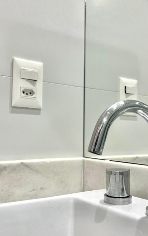 Studio à venda com 26m², 1 quarto e sem vaga Studio à venda com 26m², 1 quarto e sem vagaBanheiro
