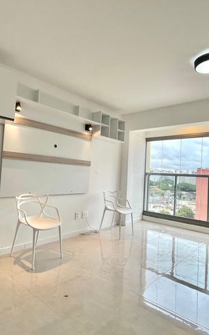 Studio à venda com 26m², 1 quarto e sem vaga Studio à venda com 26m², 1 quarto e sem vagaSala