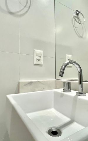 Studio à venda com 26m², 1 quarto e sem vaga Studio à venda com 26m², 1 quarto e sem vagaBanheiro