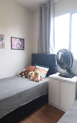 Apartamento à venda com 40m², 2 quartos e 1 vagaQuarto 01
