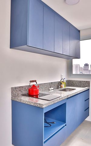 Studio à venda com 26m², 1 quarto e sem vaga Studio à venda com 26m², 1 quarto e sem vagaCozinha