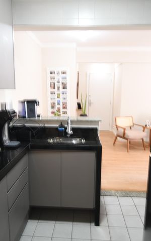 Apartamento à venda com 47m², 1 quarto e 1 vagaCozinha