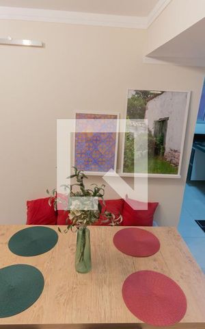Apartamento à venda com 55m², 1 quarto e sem vaga Apartamento à venda com 55m², 1 quarto e sem vagaSala de jantar