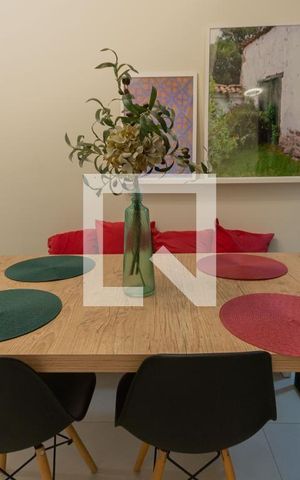 Apartamento à venda com 55m², 1 quarto e sem vaga Apartamento à venda com 55m², 1 quarto e sem vagaSala de jantar