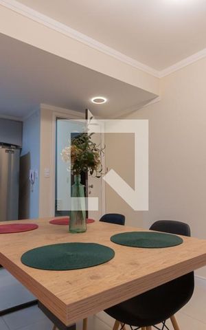 Apartamento à venda com 55m², 1 quarto e sem vaga Apartamento à venda com 55m², 1 quarto e sem vagaSala de jantar