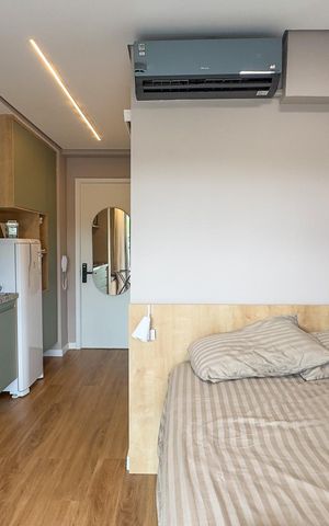Studio à venda com 22m², 1 quarto e sem vaga Studio à venda com 22m², 1 quarto e sem vagaEstúdio