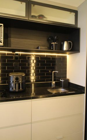 Studio para alugar com 26m², 0 quarto e 1 vagaCozinha - Armários