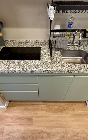 Studio à venda com 22m², 0 quarto e sem vaga Studio à venda com 22m², 0 quarto e sem vagaCozinha