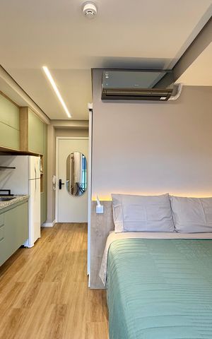 Studio à venda com 22m², 0 quarto e sem vaga Studio à venda com 22m², 0 quarto e sem vagaQuarto