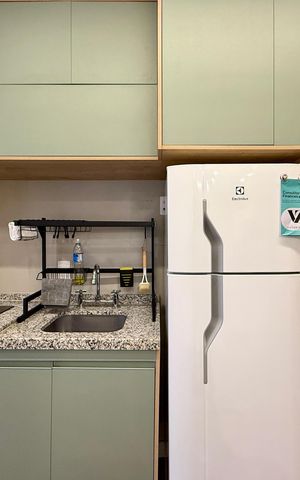 Studio à venda com 22m², 0 quarto e sem vaga Studio à venda com 22m², 0 quarto e sem vagaCozinha
