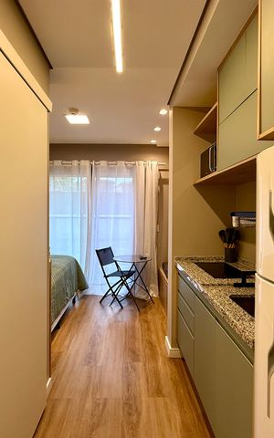 Studio à venda com 22m², 0 quarto e sem vaga Studio à venda com 22m², 0 quarto e sem vagaCozinha