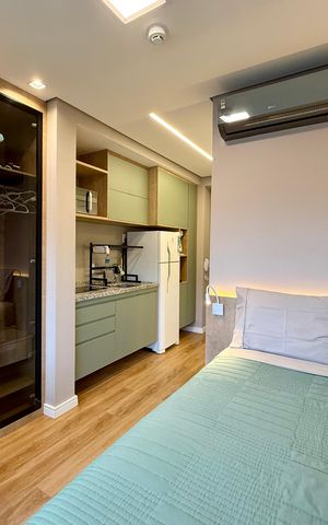 Studio à venda com 22m², 0 quarto e sem vaga Studio à venda com 22m², 0 quarto e sem vagaQuarto