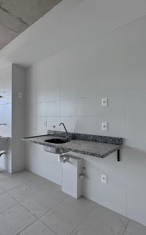Apartamento à venda com 98m², 2 quartos e 1 vaga Apartamento à venda com 98m², 2 quartos e 1 vagaCozinha e Área de Serviço