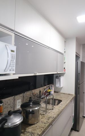 Apartamento à venda com 74m², 2 quartos e 2 vagasCozinha