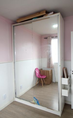 Apartamento à venda com 44m², 2 quartos e 1 vagaQuarto 1