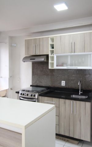 Apartamento à venda com 44m², 2 quartos e 1 vagaCozinha
