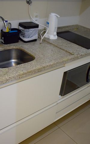 Studio para alugar com 37m², 1 quarto e 1 vagaCozinha - Armários