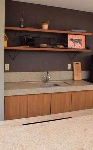 Studio para alugar com 37m², 1 quarto e 1 vagaÁrea comum - Churrasqueira