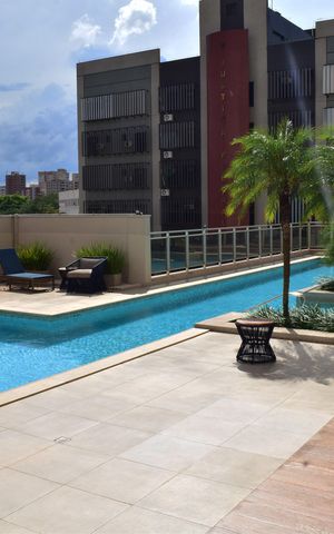 Studio para alugar com 37m², 1 quarto e 1 vagaÁrea comum - Piscina