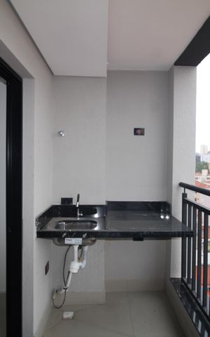 Apartamento à venda com 39m², 1 quarto e 1 vagaVaranda