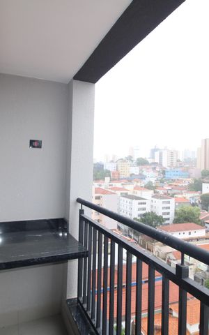 Apartamento à venda com 39m², 1 quarto e 1 vagaVaranda