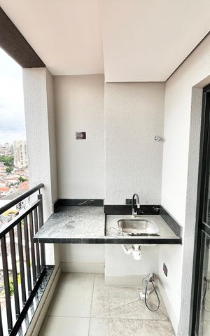 Studio à venda com 39m², 1 quarto e 1 vaga Studio à venda com 39m², 1 quarto e 1 vagaVaranda da Sala